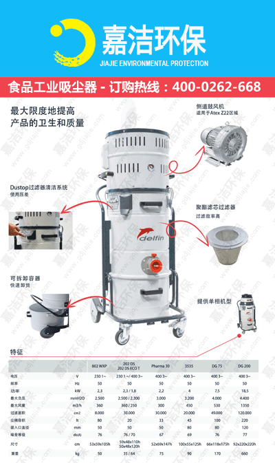 食品工業(yè)吸塵器